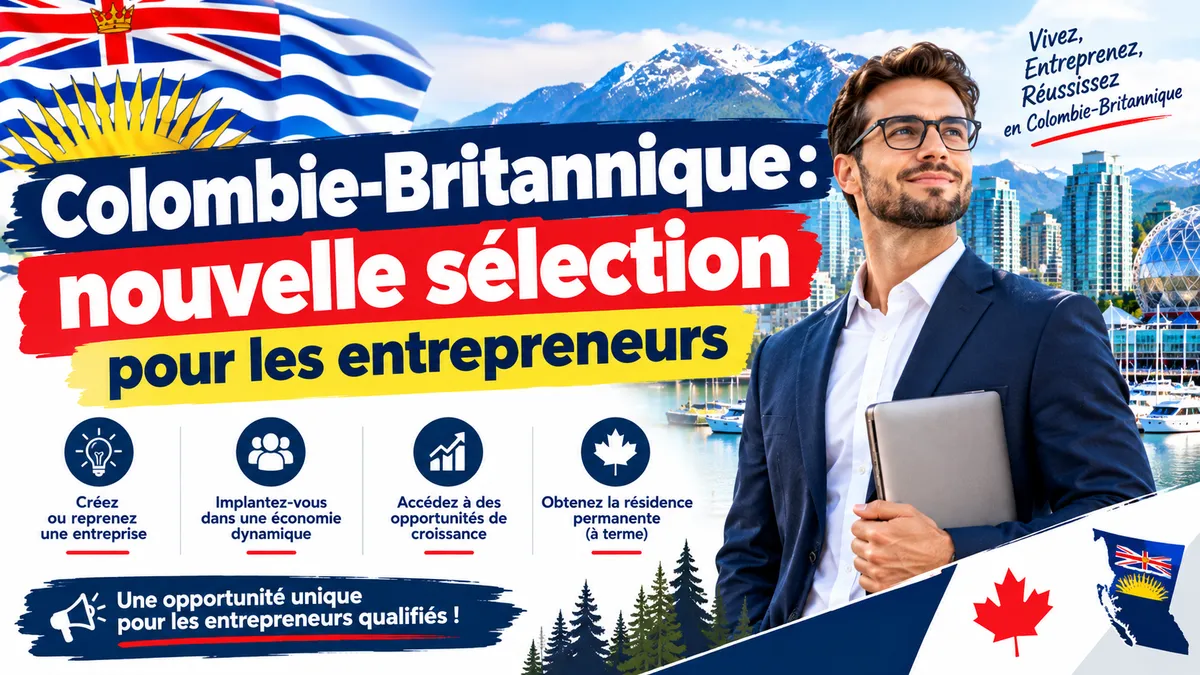 Colombie-Britannique : nouvelle sélection pour les entrepreneurs