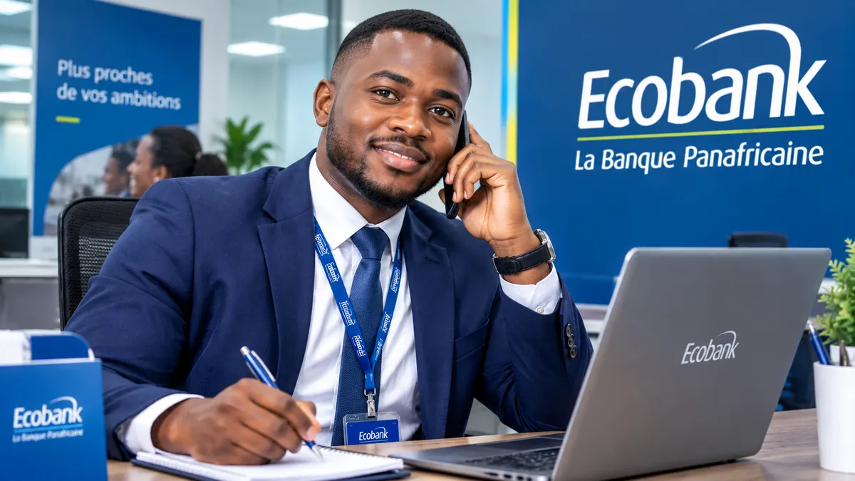 Ecobank recrute un Agent commercial