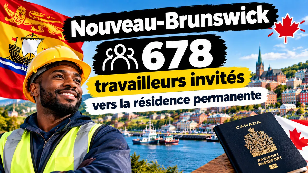 Nouveau-Brunswick : 678 travailleurs invités vers la résidence permanente