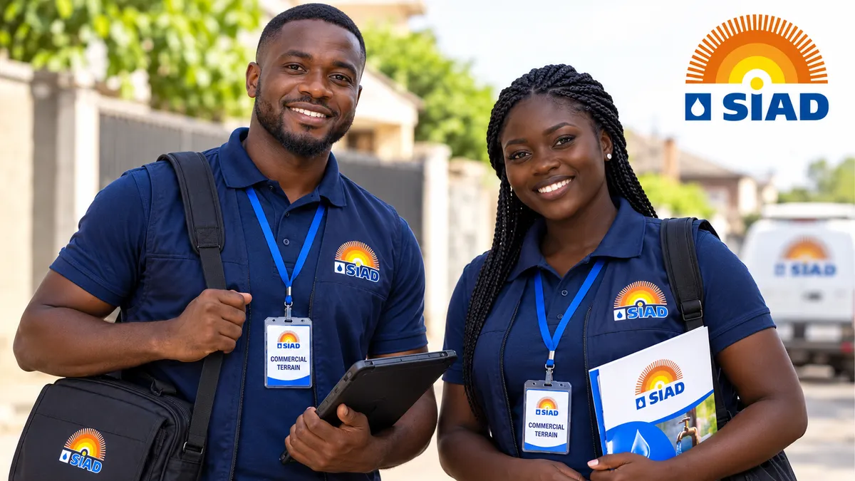 SIAD recrute des commerciaux terrain pour Grossiste