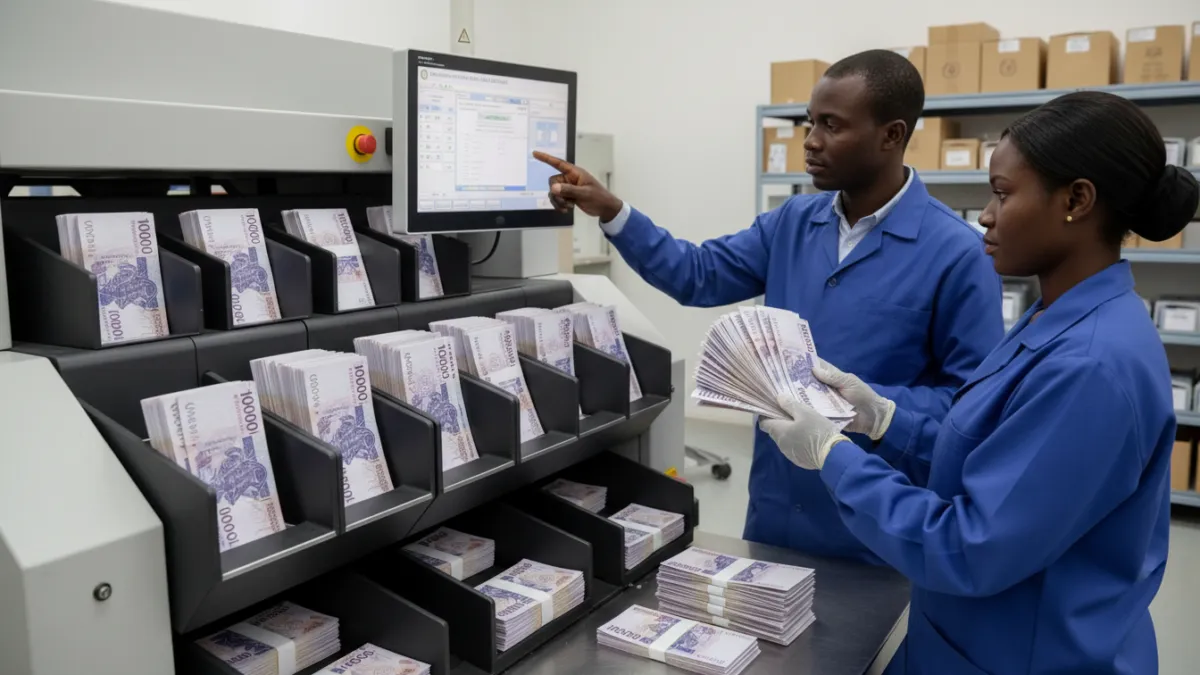 Wiijob recrute un(e) Trieur(se) de Billets Bancaires (H/F)
