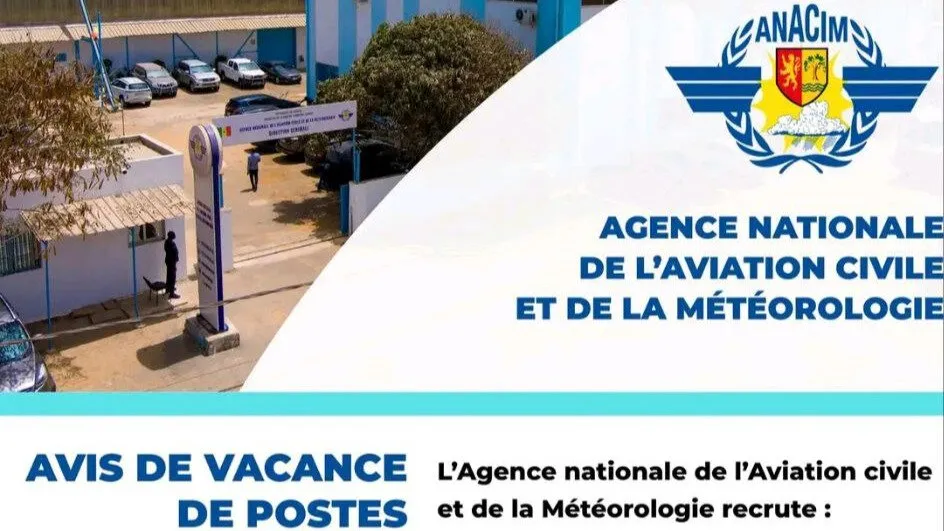 L’ANACIM lance un vaste recrutement au Sénégal