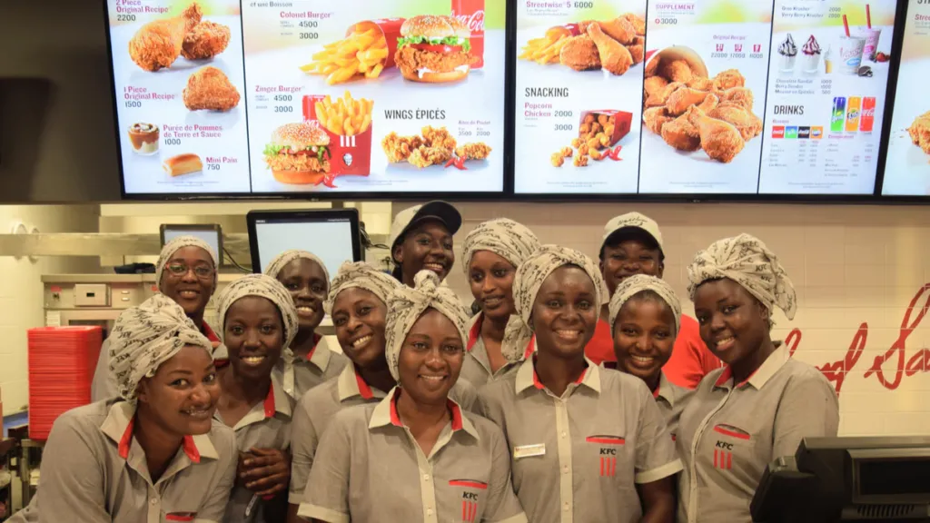 Candidature spontanée en restauration rapide et service client | KFC Sénégal