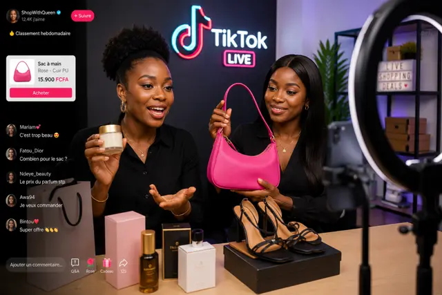 Luxe Beauté recrute des Vendeuses Live TikTok Salaire 90 000 FCFA par mois