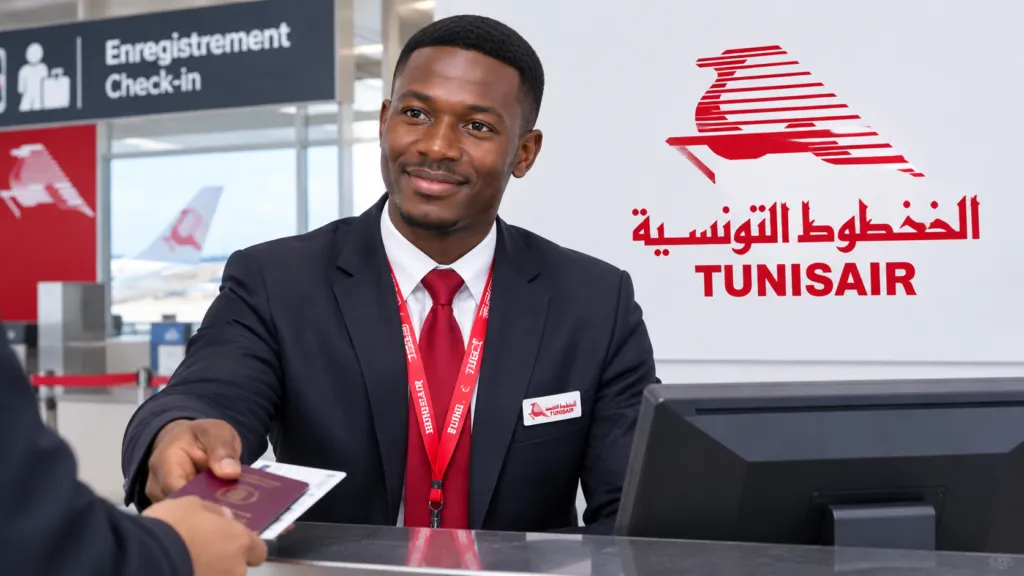 Tunisair recrute un(e) Agent de Comptoir Polyvalent