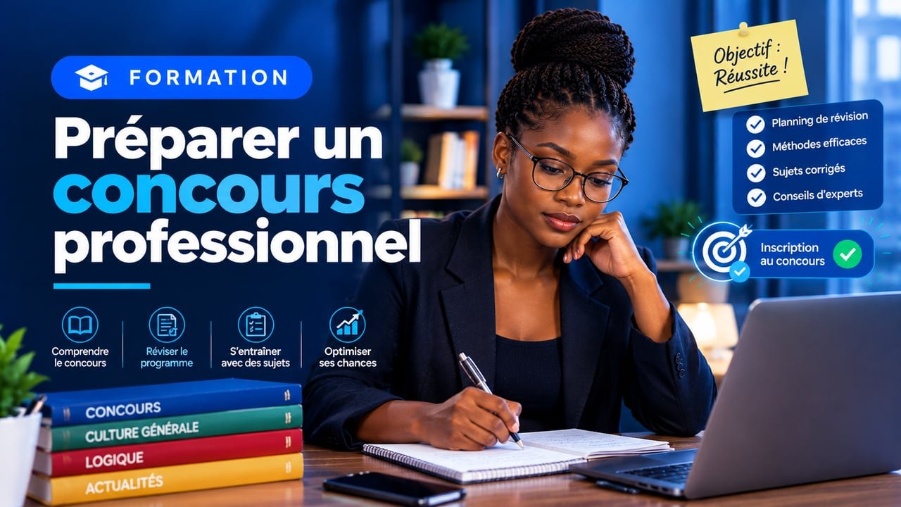 Préparer un concours professionnel
