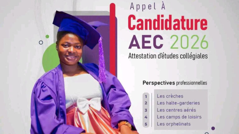Appel à candidatures AEC 2026 Formation internationale en éducation à la petite enfance
